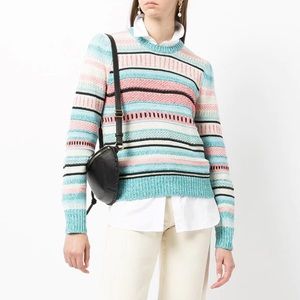 Polo Ralph Lauren Striped linen Blend Pullover Sweater